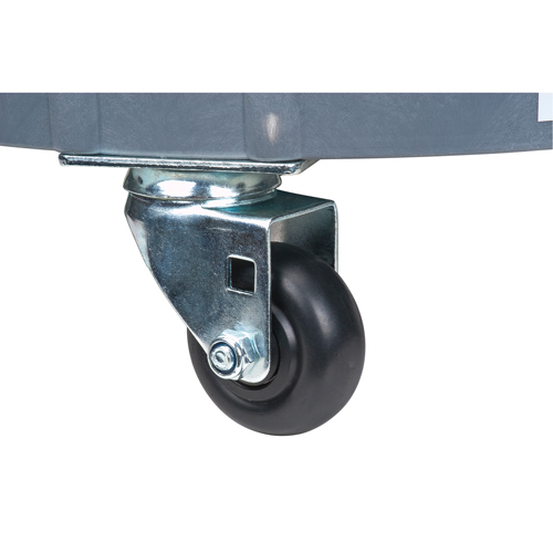 Socle roulant pour baril de confinement des fuites, 24,25" dia. X 7,625" h, Cap. de d&eacute;versement 1,5 gal. US Les Fournitures Industrielles Méga
