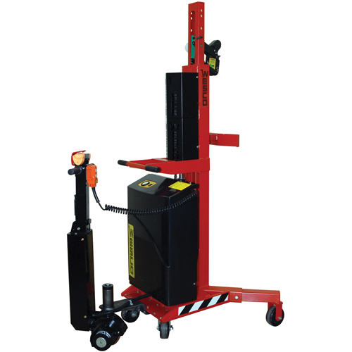 Ergonomic Drum Handler Power Lift & Drive - DM-1100-PLD, 30 - 85 US Gal. (25 - 70 Imperial Gal.) Les Fournitures Industrielles Méga