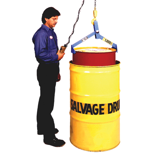 Leveur de baril et Overpack, 55 - 85 gal. US (45 - 70 gal. imp.), Cap. 1000 lb/454 kg Les Fournitures Industrielles Méga