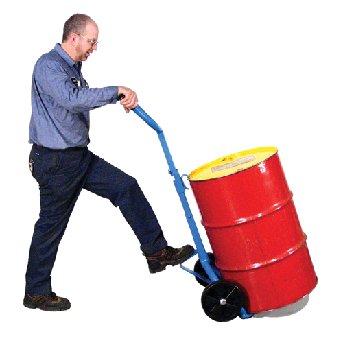 Drum Hand Truck, Steel Construction, 30 - 55 US Gal. (25 - 45 Imperial Gal.) Les Fournitures Industrielles Méga