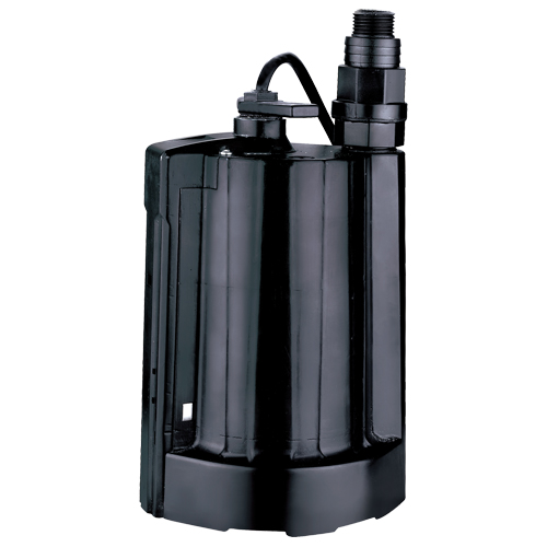 Automatic Submersible Utility Pump, 1/3 HP, 2160 GPH, 115 V, 4 A Les Fournitures Industrielles Méga