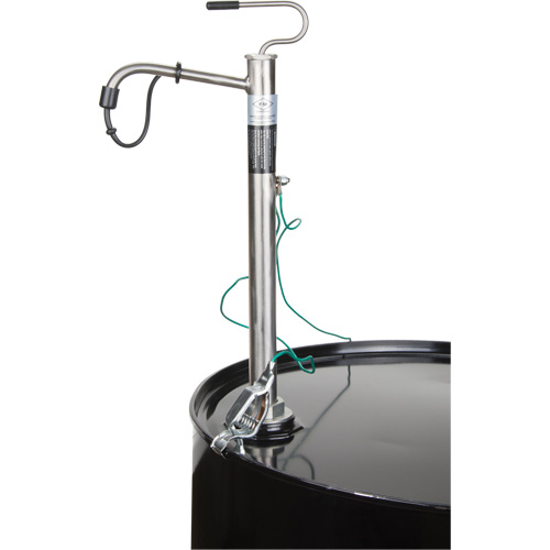 Pompe de type &agrave; tirer pour baril homologu&eacute;e FM, Pour 15 - 55 gal., 7 oz/course Les Fournitures Industrielles Méga