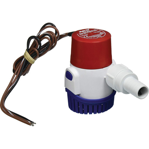 S-Series Electronic Sensing Bilge Pump, 500 GPH, 12 V Les Fournitures Industrielles Méga