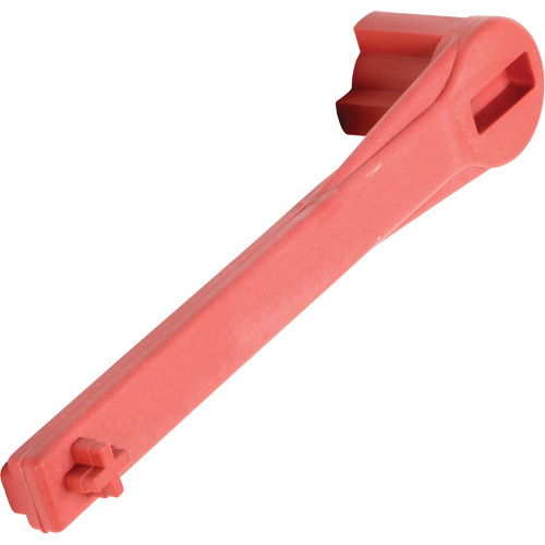 Single Ended Specialty Bung Nut Wrench, 1-1/4" Opening, 8" Handle, Non-Sparking Nylon Les Fournitures Industrielles Méga