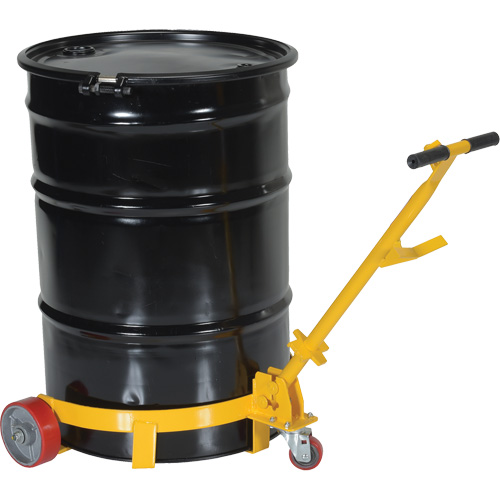 Socle roulant &agrave; profil bas pour baril, Fabriqu&eacute; en Acier, 30 gal. US (24.9 gal. imp.)/5 gal. US (4,1 gal. imp.)/55 gal. US (45,8 gal imp&eacute;rial) Les Fournitures Industrielles Méga