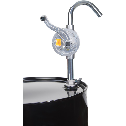 Pompe rotative pour baril, Aluminium, Pour capacit&eacute; 5-55 gal., 9,5 oz/course Les Fournitures Industrielles Méga