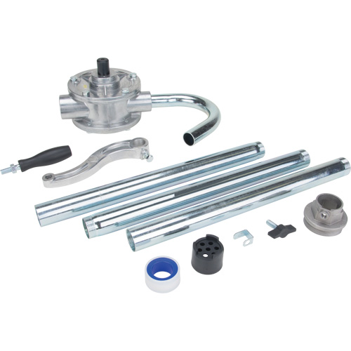 Pompe rotative pour baril, Aluminium, Pour capacit&eacute; 5-55 gal., 9,5 oz/course Les Fournitures Industrielles Méga