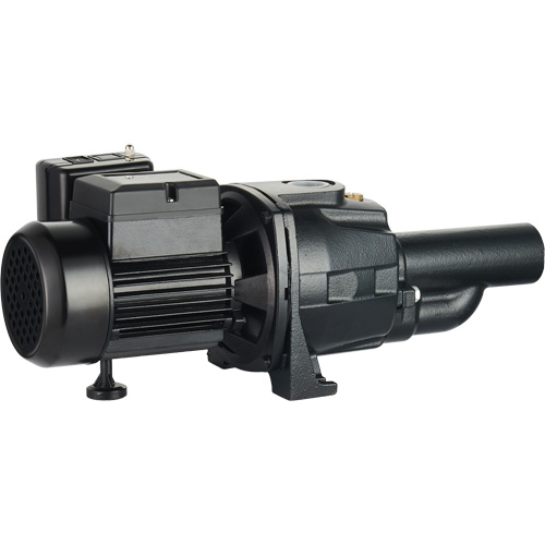 Pompe &agrave; jet en fonte &agrave; double tension transformable, 115 V/230 V, 1100 gal./h, 1/2 CV Les Fournitures Industrielles Méga