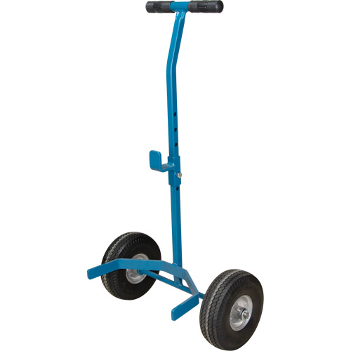 Cylinder Cart, Flat-Free Wheels, 15-1/2" W x 14-1/4" L Base, 600 lbs. Les Fournitures Industrielles Méga