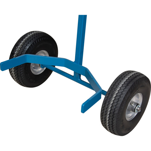 Cylinder Cart, Flat-Free Wheels, 15-1/2" W x 14-1/4" L Base, 600 lbs. Les Fournitures Industrielles Méga