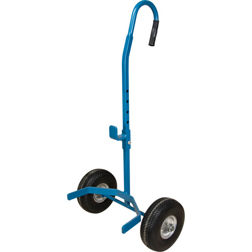 Cylinder Cart, Flat-Free Wheels, 15-1/2" W x 14-1/4" L Base, 600 lbs. Les Fournitures Industrielles Méga