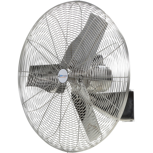 Ventilateurs en acier inoxydable lavables &agrave; grande eau pour service alimentaire, Industriel, 1 vitesses, Diam&egrave;tre de 20" Les Fournitures Industrielles Méga