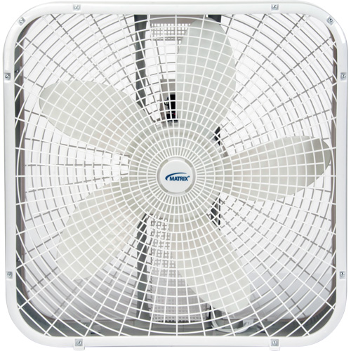 Box Fan, Commercial, 3 Speed, 20" Diameter Les Fournitures Industrielles Méga