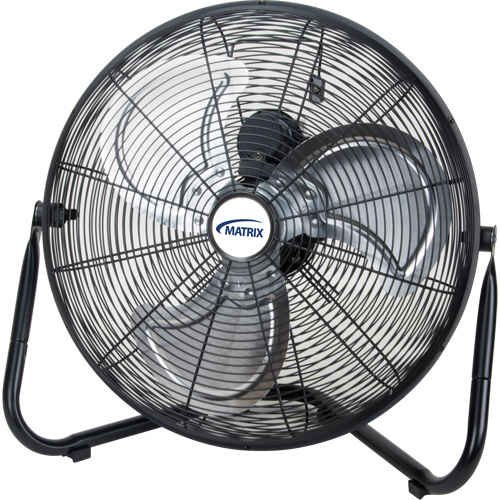 Ventilateur sur pied haute vitesse, Commercial, 3 vitesses, Diam&egrave;tre de 16" Les Fournitures Industrielles Méga