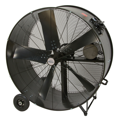 Ventilateur tambour robuste et fixe &agrave; courroie, Industriel, 2 vitesses, Diam&egrave;tre de 42" Les Fournitures Industrielles Méga