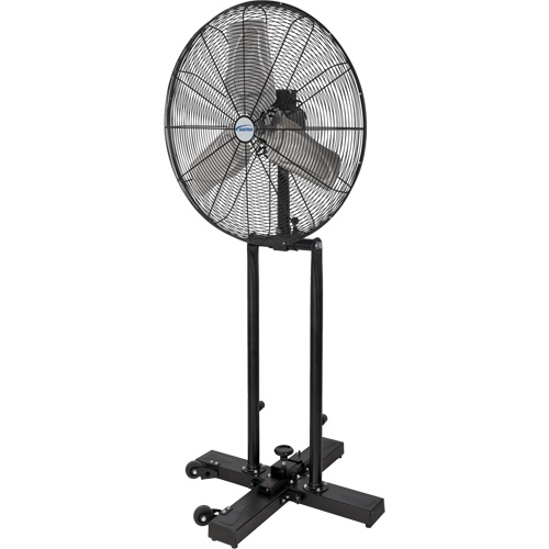 Foldable Pedestal Fan, Industrial, 3 Speed, 24" Diameter Les Fournitures Industrielles Méga