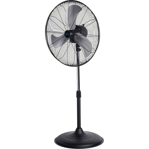 Oscillating Pedestal Fan, Industrial, 3 Speed, 22" Diameter Les Fournitures Industrielles Méga