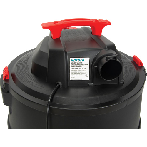 Vacuum, Wet-Dry, 6 HP, 16 US Gal. (60.6 Litres) Les Fournitures Industrielles Méga