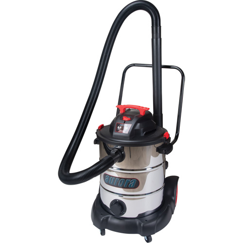 Vacuum, Wet-Dry, 6 HP, 16 US Gal. (60.6 Litres) Les Fournitures Industrielles Méga