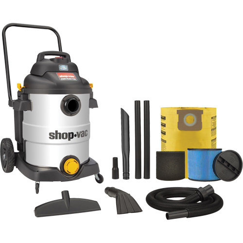 SVX2 Shop Vacuum, Wet-Dry, 6.5 HP, 12 US Gal. (45.4 Litres) Les Fournitures Industrielles Méga