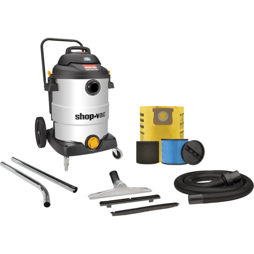 Aspirateur pour atelier SVX2, Secs-humides, 6,5 CV, 16 gal. US (60,6 litres) Les Fournitures Industrielles Méga