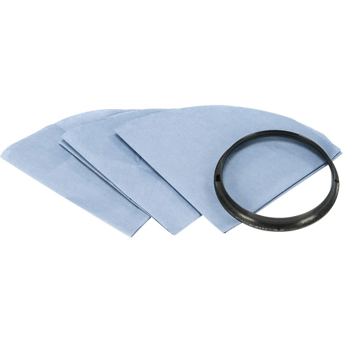 Filtre pour aspirateur sec r&eacute;utilisable avec anneau de montage Les Fournitures Industrielles Méga