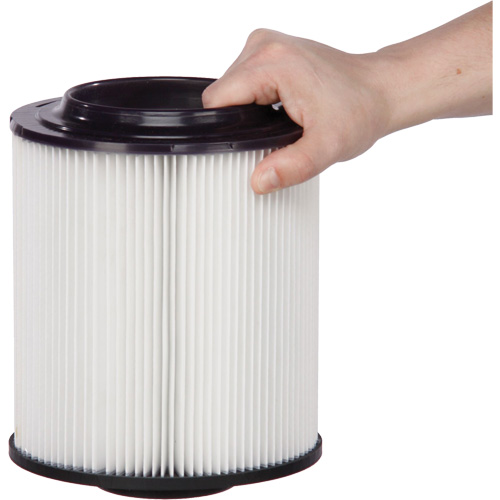 Filtre pour aspirateur humide/sec, Filtre pour aspirateur sec/humide, Cartouche Les Fournitures Industrielles Méga