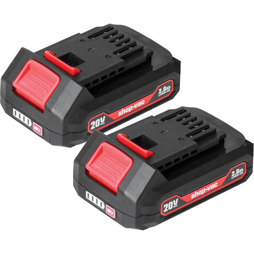 2.0Ah Lithium Battery - 2 Pack, 20 V Les Fournitures Industrielles Méga