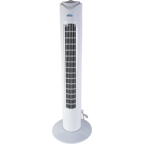 32" Tower Fan with Oscillation, Commercial, 3 Speed, 32" Diameter Les Fournitures Industrielles Méga