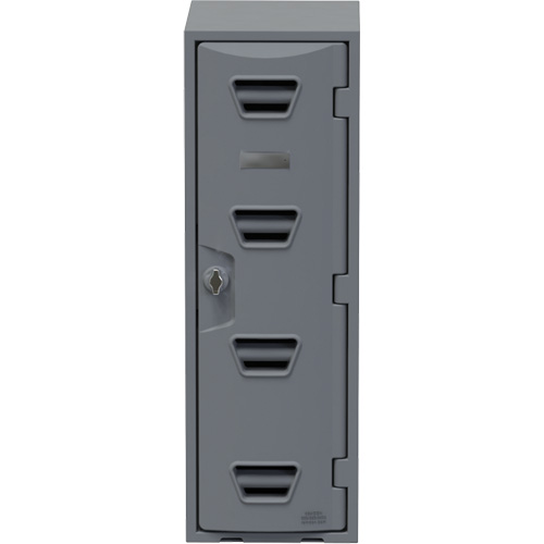 Locker, 12" x 15" x 36", Grey, Assembled Les Fournitures Industrielles Méga