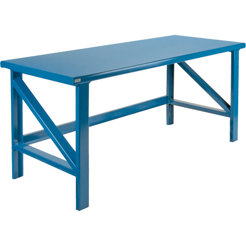 Extra Heavy-Duty Workbenches - All-Welded Benches, Steel Surface Les Fournitures Industrielles Méga