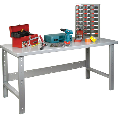 &eacute;tabli pr&eacute;conçu, 72" la x 30" p x 34" h, Capacit&eacute; 2500 lb Les Fournitures Industrielles Méga