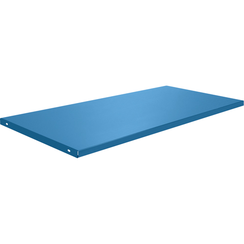 Cabinet Workbench - Shelves, 58 3/4" x 300 lbs. Capacity, Steel, Blue Les Fournitures Industrielles Méga