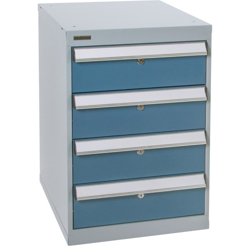 Four-Drawer Pedestal Workbench, 18" W x 21" D x 28" H Les Fournitures Industrielles Méga