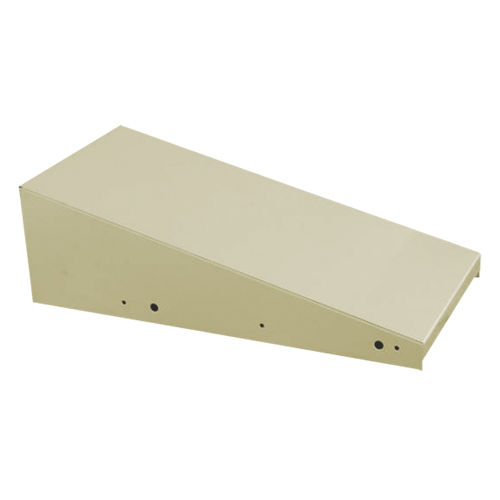 Casiers &eacute;conomiques &agrave; dessus inclin&eacute; Clean Line, Bloc de 1, 18" p x 12" la x 6" ha, Beige, Acier Les Fournitures Industrielles Méga
