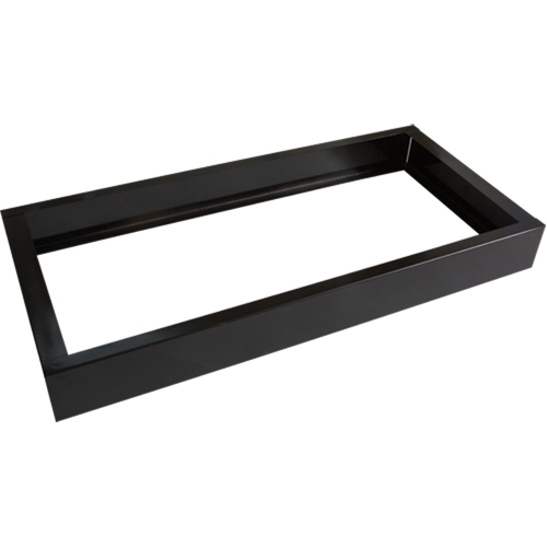 Base encastr&eacute;e pour casiers robustes enti&egrave;rement soud&eacute;e Concorde, 3 Blocs, 4" lo x 36" la x 17" p, Noir, Acier Les Fournitures Industrielles Méga