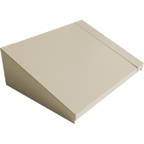 All-Welded Concorde - Heavy-Duty Lockers Sloping Top, 2 Bank, 18" D x 24" W x 6" H, Beige, Steel Les Fournitures Industrielles Méga