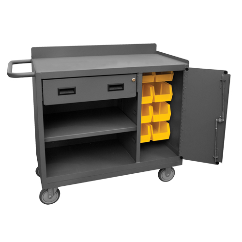 Armoire d'&eacute;tabli mobile, Acier Surface Les Fournitures Industrielles Méga