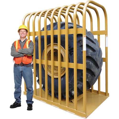 Cage de gonflage &agrave; 10 barres Earthmover T111 Les Fournitures Industrielles Méga