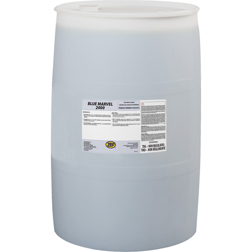 Produit nettoyant pour camions et remorques Blue Marvel 2000, 210 L, Baril Les Fournitures Industrielles Méga