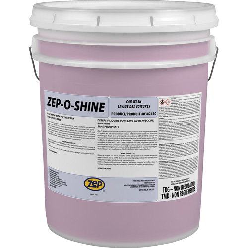 Savon d&eacute;tergent et cire pour voiture Zep-O-Shine Les Fournitures Industrielles Méga