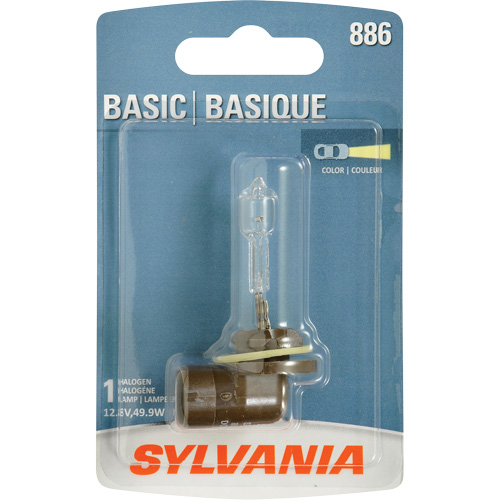 886 Phare antibrouillard de base, Halog&egrave;ne, 50 W, Blanc cass&eacute; Les Fournitures Industrielles Méga