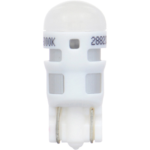 195 Mini-ampoule automobile Zevo, DEL, 0,7 W, Blanc Les Fournitures Industrielles Méga