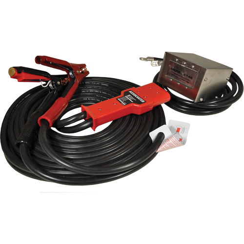 Heavy-Duty Tangle-Free Plug-In Booster Cable, 1 AWG, 800 A, 25' Cable Les Fournitures Industrielles Méga
