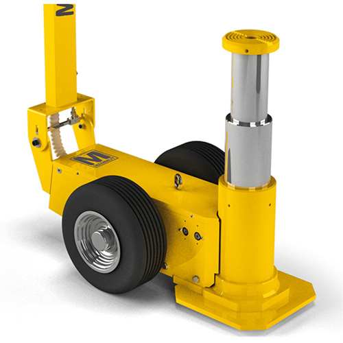 Mammut 2-Stage Jack, 88 Ton(s), Air Hydraulic Les Fournitures Industrielles Méga
