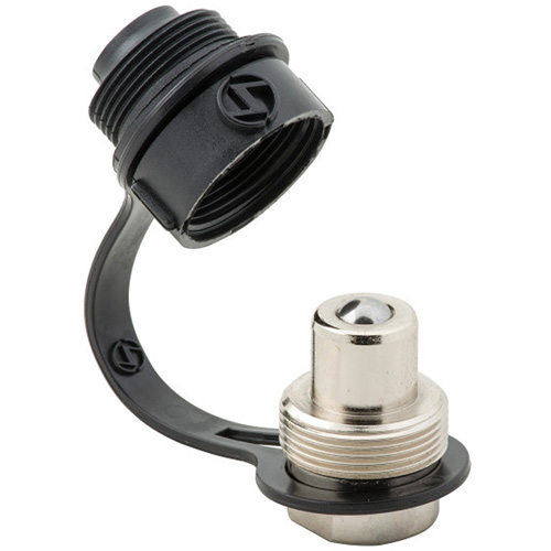 Coupler High Flow Male Side, Steel, 3/8", Male NPTF, 10000 PSI Les Fournitures Industrielles Méga