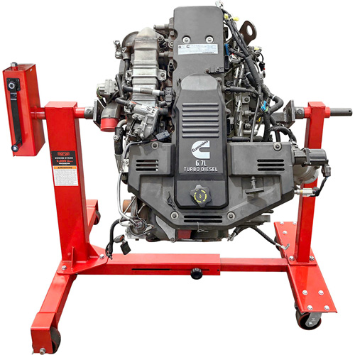 75:1 Gear-Driven Engine Stand, 1 tons Capacity, 42" H Les Fournitures Industrielles Méga