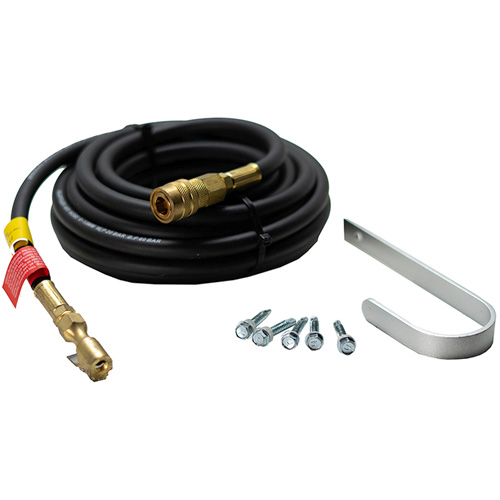 Digital Wall-Mounted Aluminum Tire Inflator Les Fournitures Industrielles Méga