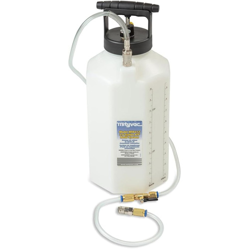 Syst&egrave;me de remplissage de liquide de transmission automatique de 2,5 gallon Les Fournitures Industrielles Méga