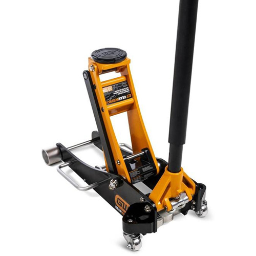 Aluminum Racing Jack, 2 Ton(s) Capacity, 3-1/4" Lowered, 18-1/2" Raised, Manual Hydraulic Les Fournitures Industrielles Méga